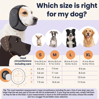 Peace Hood - Noise reduction for your dog VIP